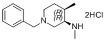 (3R,4R)-N,4-二甲基-1-(苯基甲基)-3-哌啶胺盐酸盐