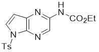 N-[5-[(4-Methylphenyl)sulfonyl]-5H-pyrrolo[2,3-b]pyrazin-2-yl]carbamic acid ethyl ester