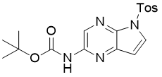 tert-butyl 5-tosyl-5H-pyrrolo[2,3-b]pyrazin-2-ylcarbamate