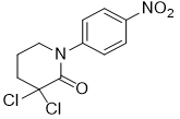 3,3-Dichloro-1-(4-nitrophenyl)-2-piperidinone