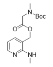 N-[(1,1-二甲基乙氧基)羰基] -N-甲基甘氨酸 [2-(甲基氨基)-3-吡啶基]甲酯