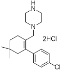 1-((4'-氯-5,5-二甲基-3,4,5,6-四氢-[1,1'-联苯]-2-基)甲基)哌嗪二盐酸盐