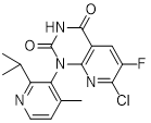 7-chloro-6-fluoro-1-(2-isopropyl-4-methylpyridin-3-yl)pyrido[2,3-d]pyrimidine-2,4(1H,3H)-dione